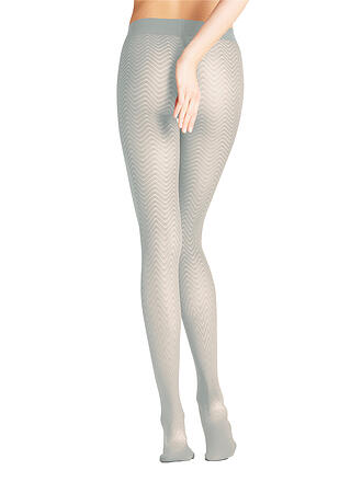 FALKE | Collant moda CHEVRON silver