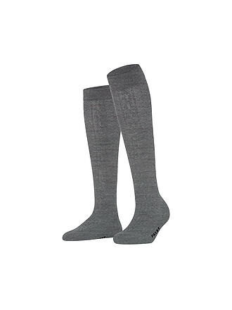 FALKE | Calze al ginocchio DECLIVITY grigio chiaro mélange