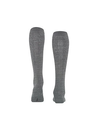 FALKE | Calze al ginocchio DECLIVITY grigio chiaro mélange