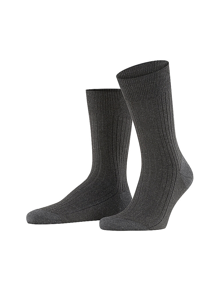Calze BRISTOL PURE antracite mel. grigio 45/46