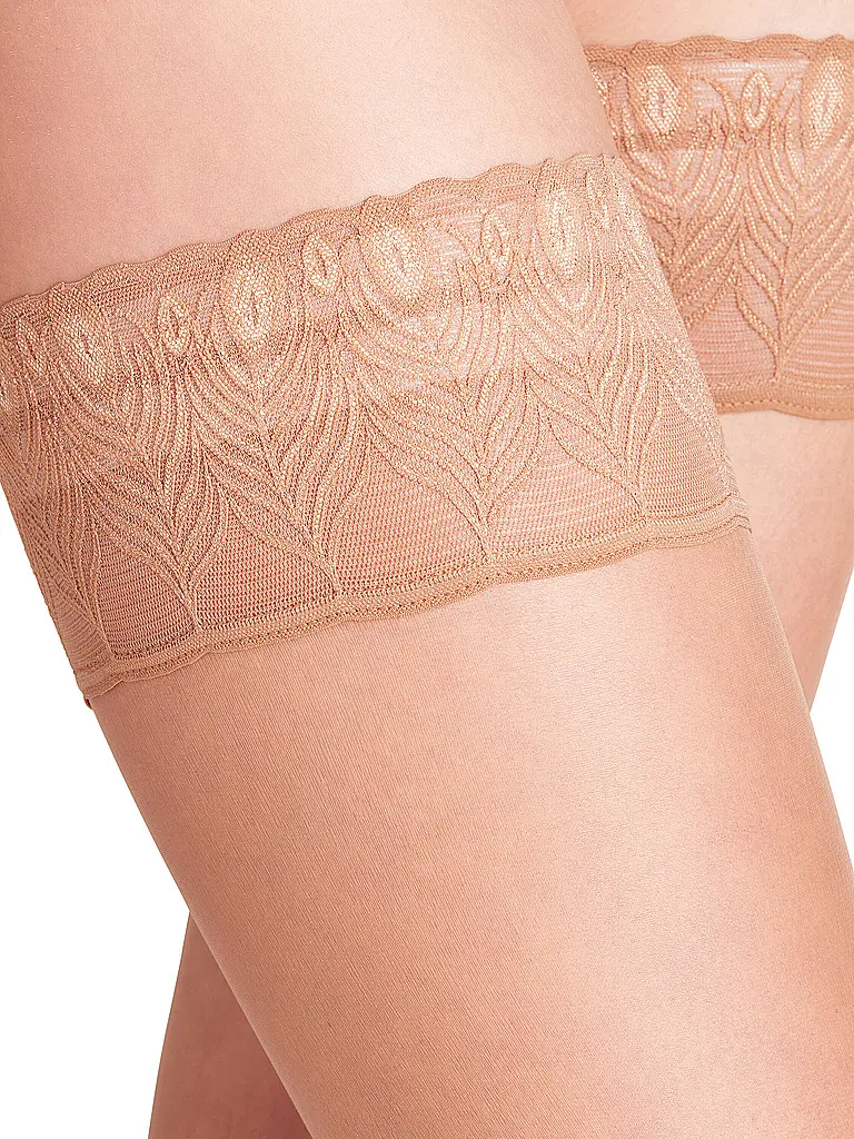 FALKE | Autoreggenti LUNELLE 8 DEN powder | Beige