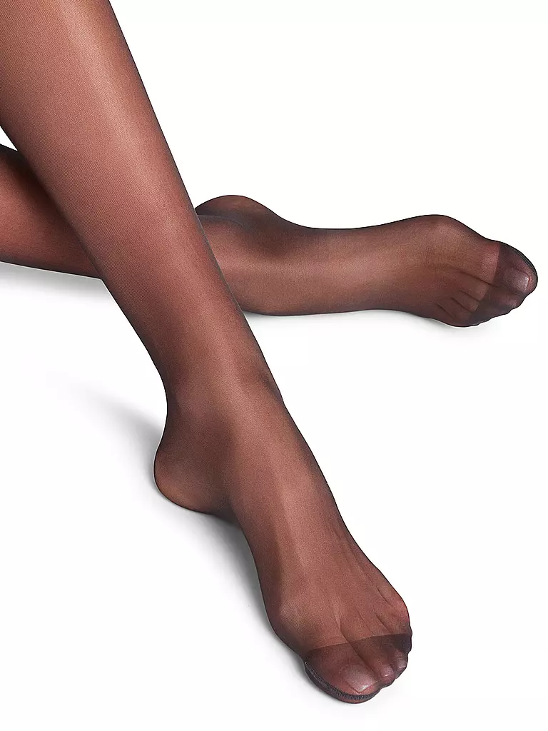 FALKE | Autoreggenti Seidenglatt 15 DEN nero | Nero