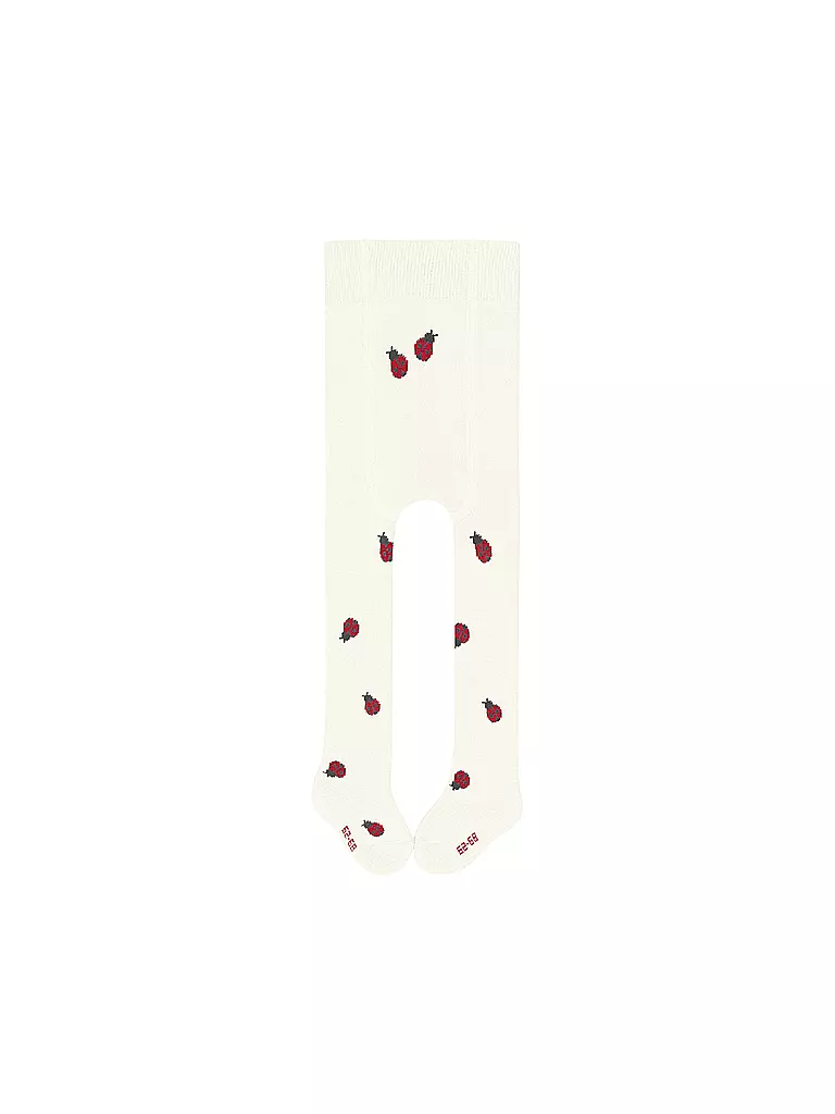 FALKE | Calzamaglia termica da neonata CUTE LADYBUG bianco sporco | 