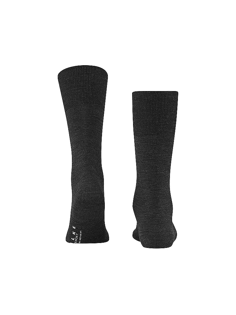 FALKE | Calze "Airport 14435" antracite mel | 
