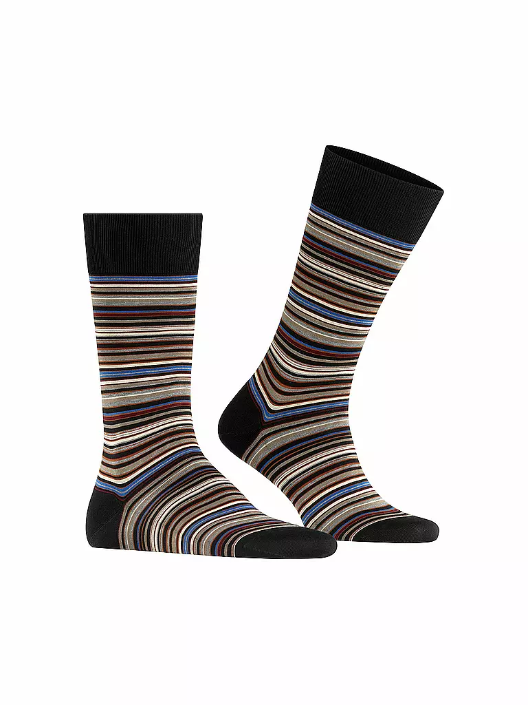 FALKE | Calze "Microblock" 14041 grigio-bianco | Grigio