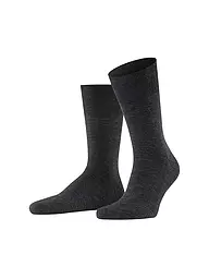 FALKE | Calze AIRPORT PLUS antracite mélange | Grigio