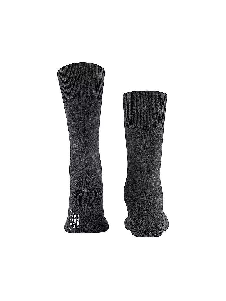 FALKE | Calze AIRPORT PLUS antracite mélange |