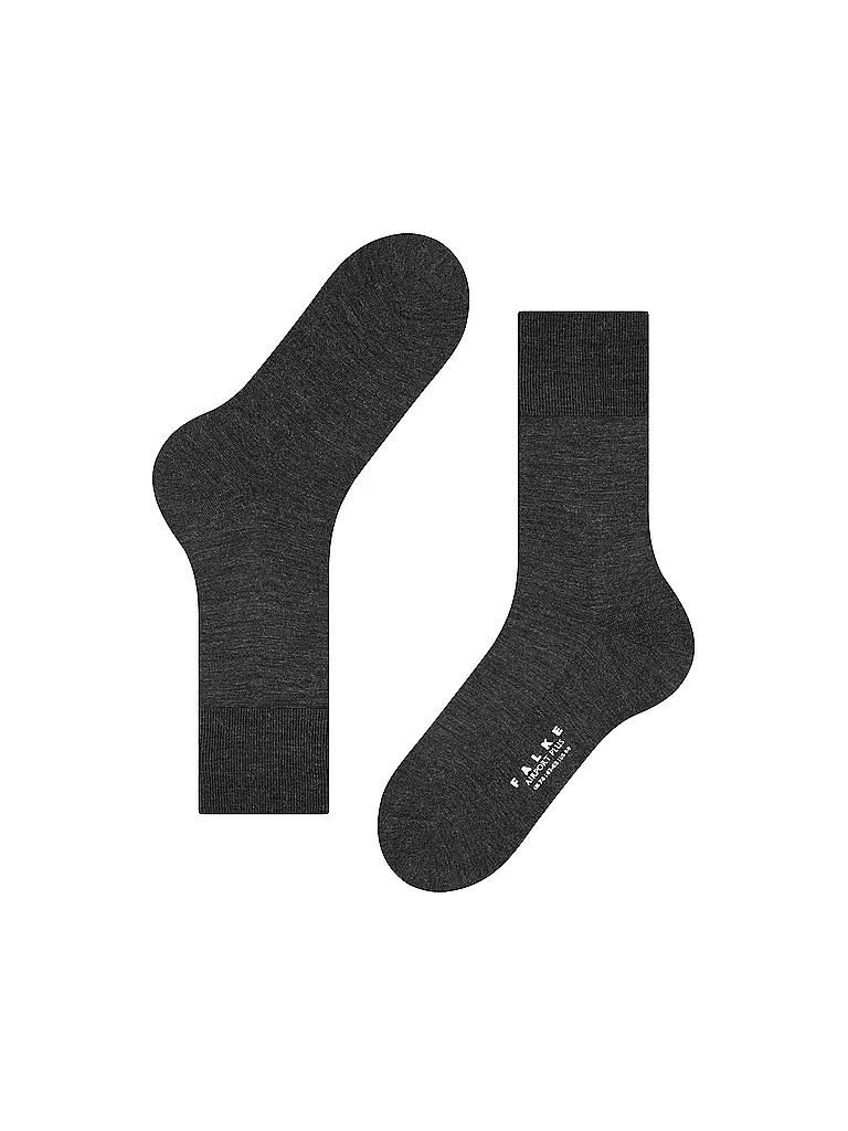 FALKE | Calze AIRPORT PLUS antracite mélange |