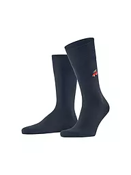 FALKE | Socken AIRPORT X-MAS CAR black | Blu scuro