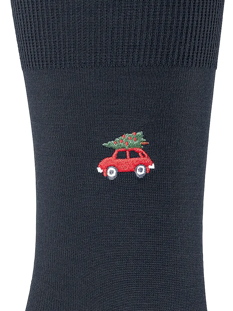 FALKE | Calze AIRPORT X-MAS CAR space blue | 