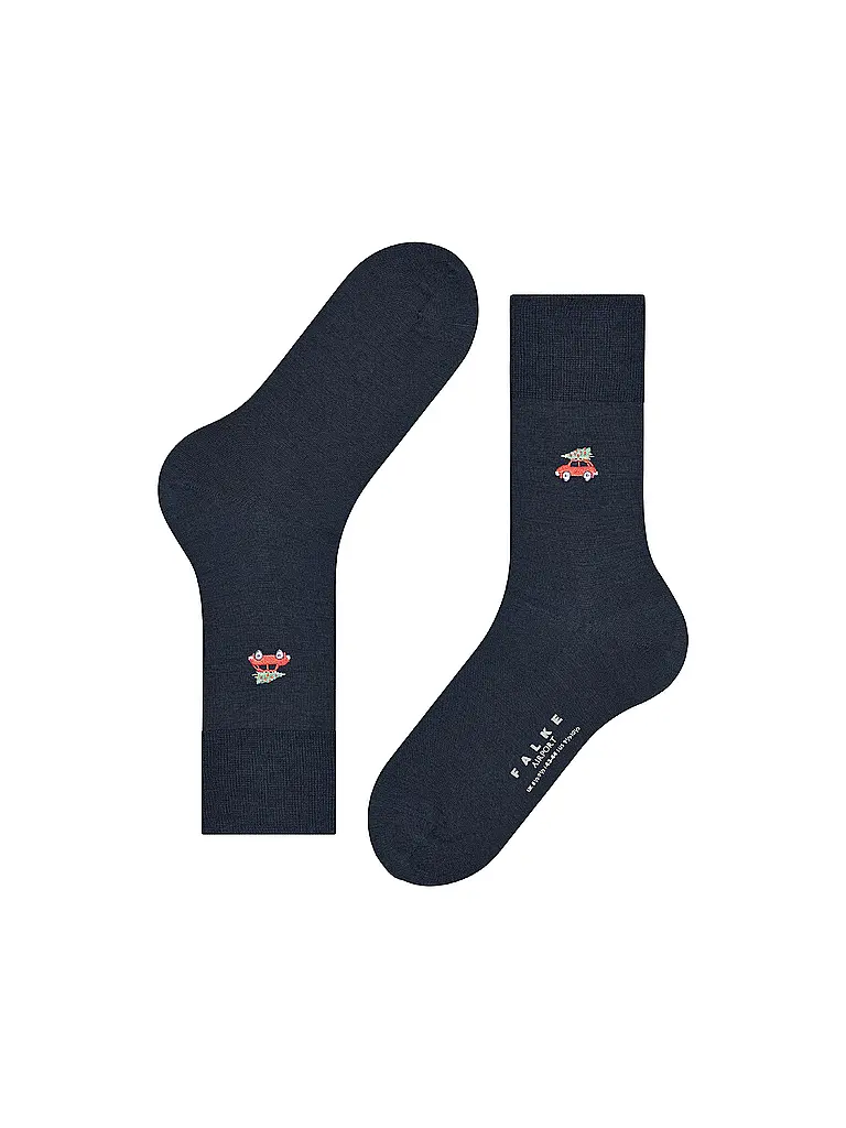 FALKE | Calze AIRPORT X-MAS CAR space blue | 