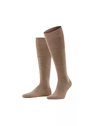 FALKE | Kniestrümpfe AIRPORT roan rouge  | Beige