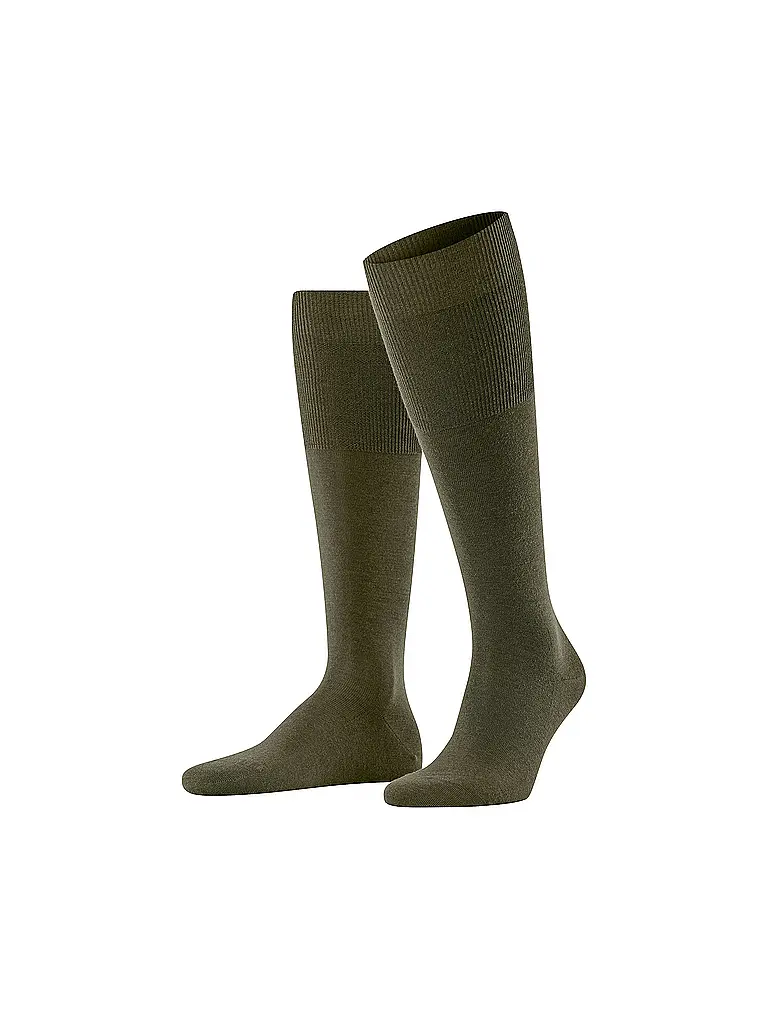 FALKE | Calze al ginocchio AIRPORT grass | Oliva