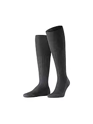 FALKE | Calze al ginocchio BRISTOL antracite mel. | Grigio