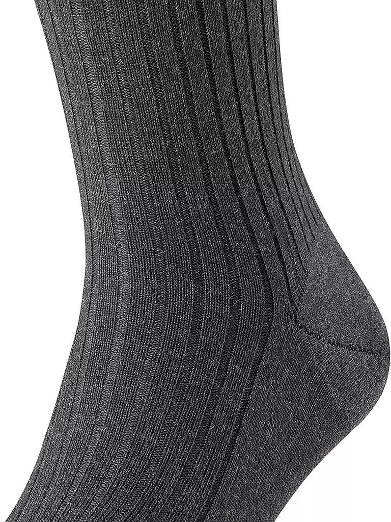 FALKE | Calze al ginocchio BRISTOL antracite mel. | 