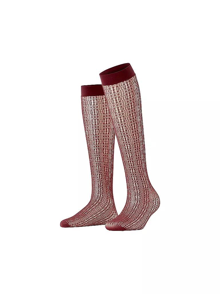 FALKE | Calze al ginocchio CROSSROAD cayenne | Rosso scuro