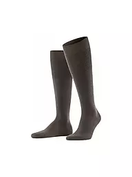FALKE | Kniestrümpfe AIRPORT roan rouge  | Marrone