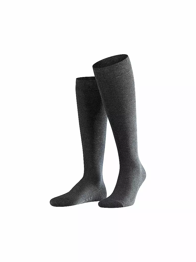 FALKE | Calze al ginocchio da uomo Family | Grigio