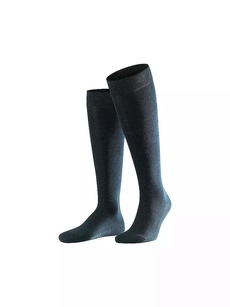 FALKE | Calze al ginocchio da uomo Family | Blu