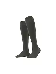 FALKE | Kniestrümpfe anthra | Oliva
