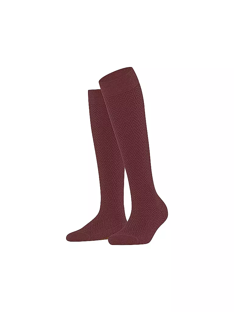 FALKE | Calze al ginocchio | Rosso scuro