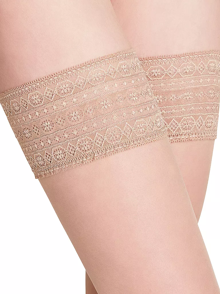 FALKE | Calze autoreggenti 15 cocoon | Beige