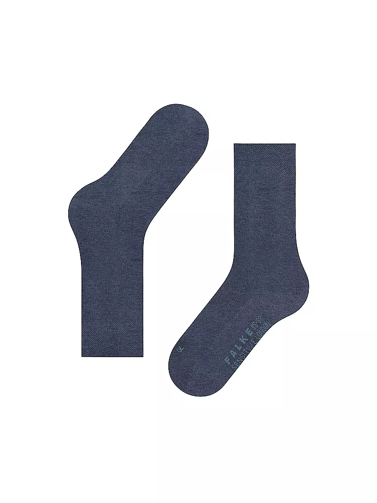 FALKE | Calze Calze SENSITIVE LONDON blu scuro mel. | Blu