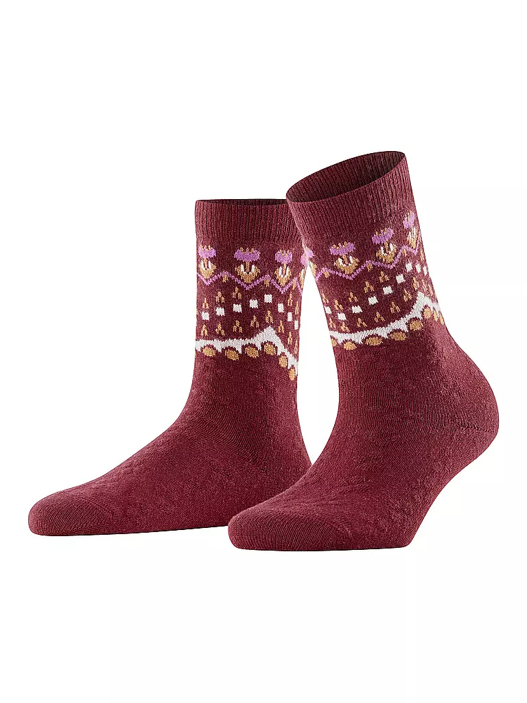 FALKE | Calze cayenne | Rosso scuro