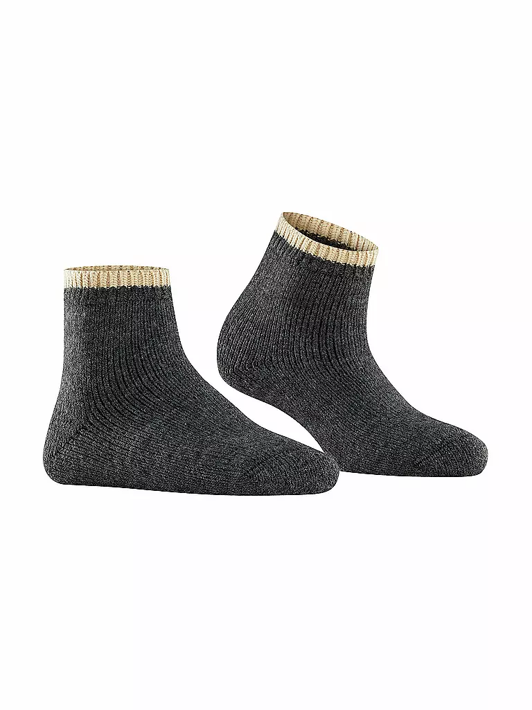 FALKE | Calze Cosy Plush anthra.mel | Nero