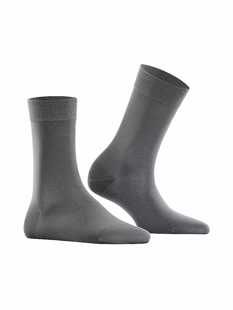 FALKE | Calze Cotton Touch platinum |