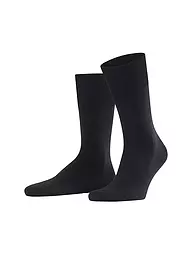 FALKE | Calzini da uomo CLIMAWOOL blu navy | Nero