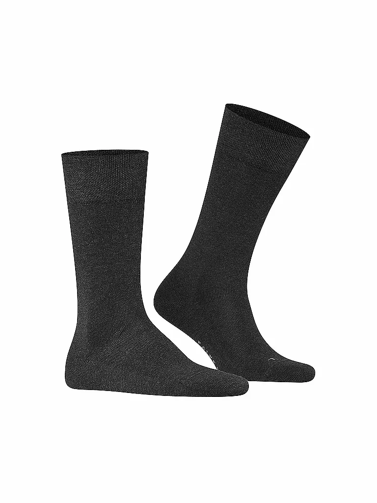 FALKE | Calze da uomo Sensitive London anthra.mel. | Grigio