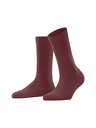 FALKE | Calze Family nere | Rosso scuro
