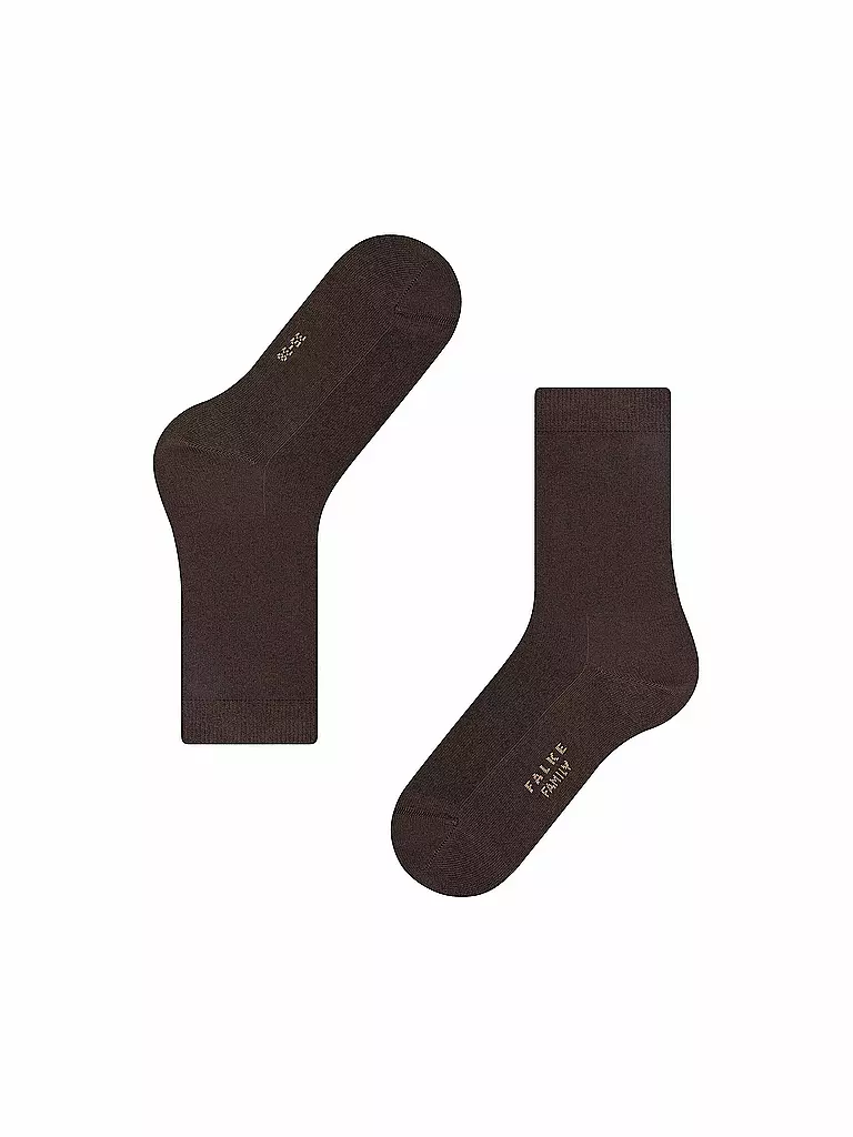 FALKE | Calze Family marrone scuro |