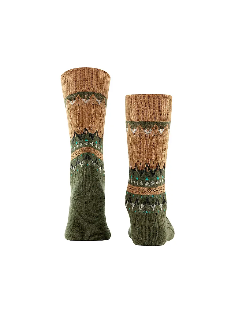 FALKE | Calze NORSEMAN old brass | Cammello