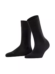 FALKE | Socken SENSITIVE LONDON sand mel. | Nero