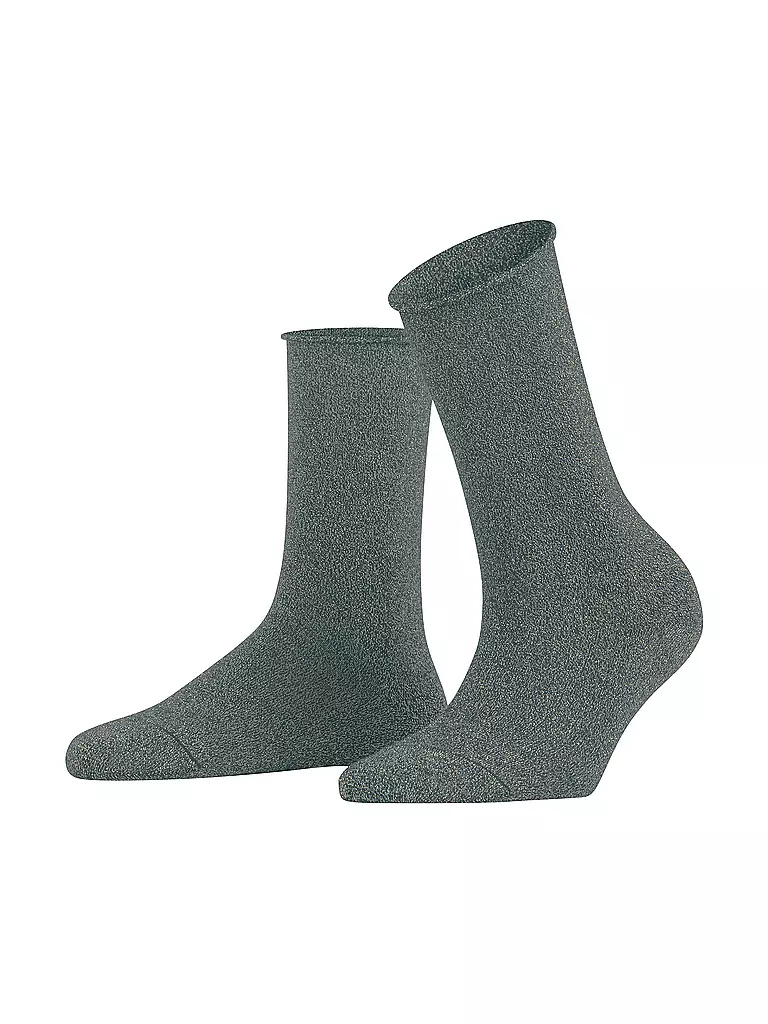 FALKE | Calze SHINY SO grigio selce | Grigio