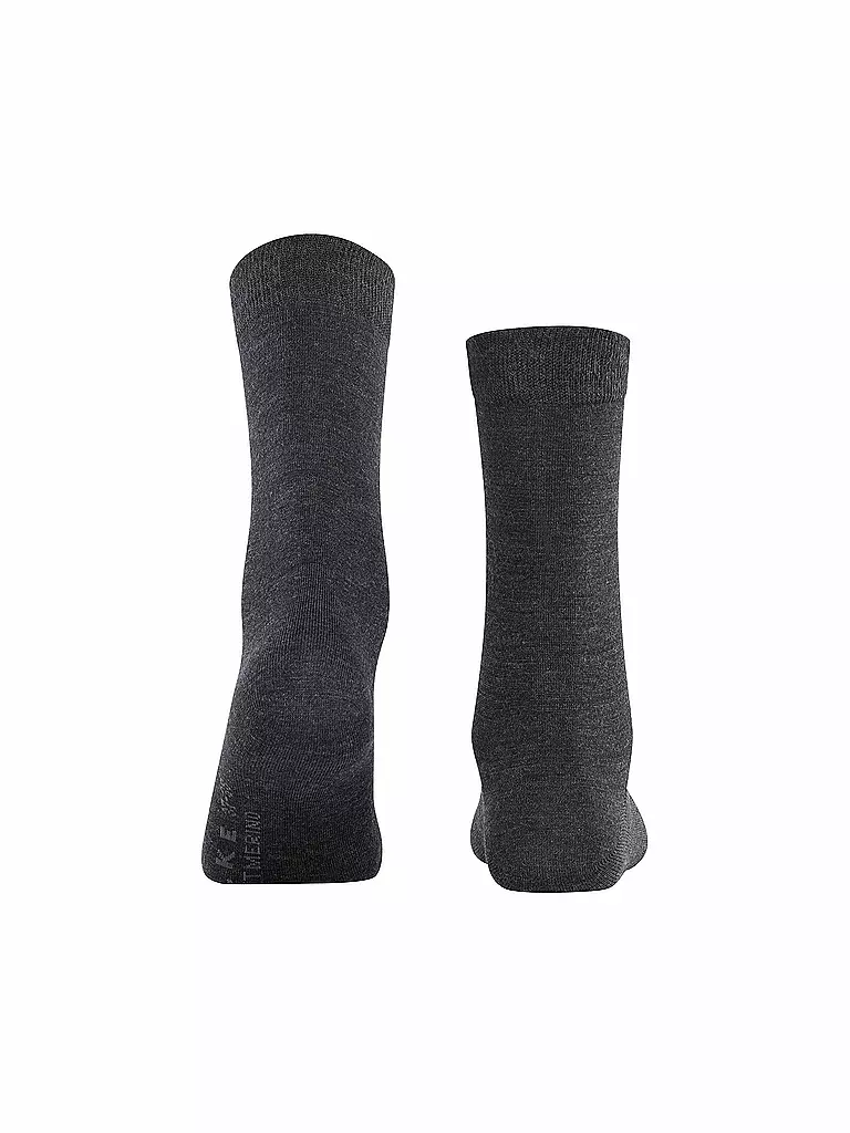 FALKE | Calze Soft Merino antracite | Grigio