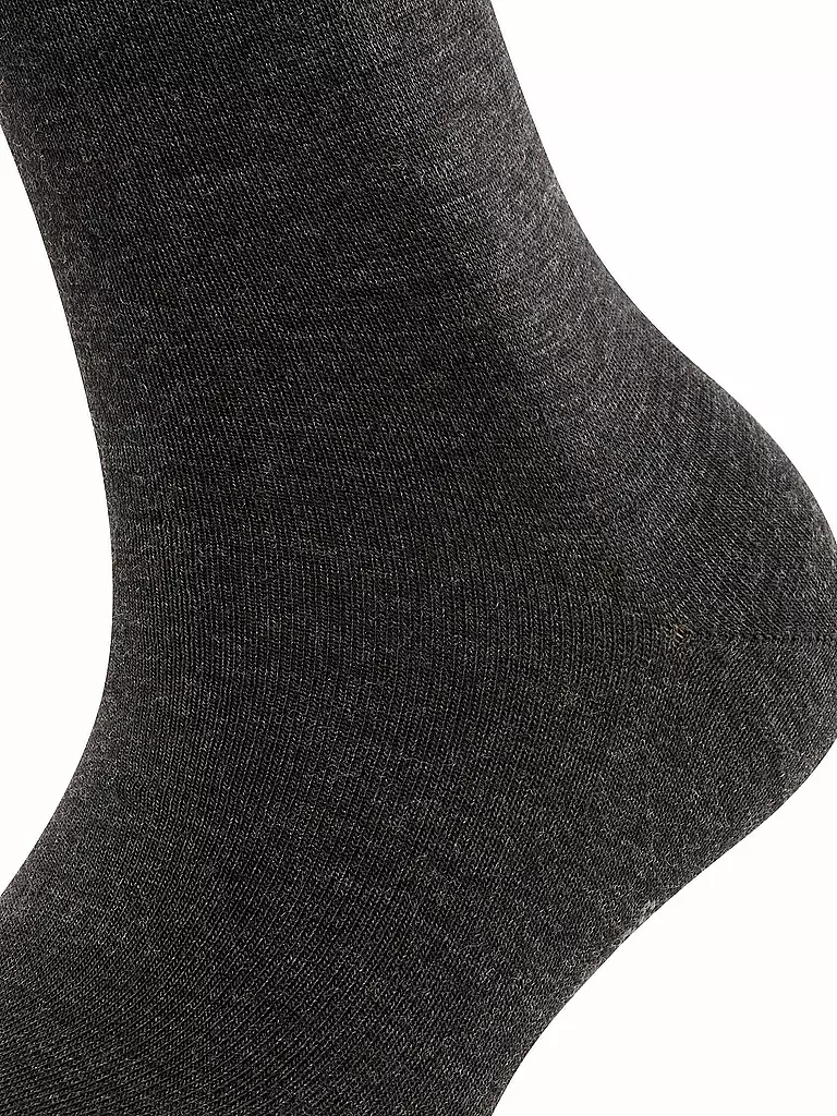 FALKE | Calze Soft Merino antracite | Grigio