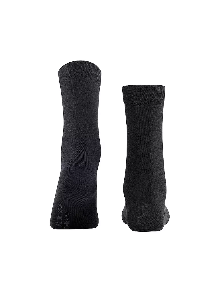 FALKE | Calze Soft Merino nere | 