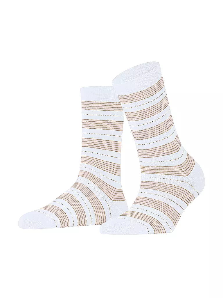 FALKE | Calze STRIPE UNIFORM white | Bianco