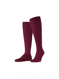 FALKE | Kniestrümpfe Tiago | Rosso scuro
