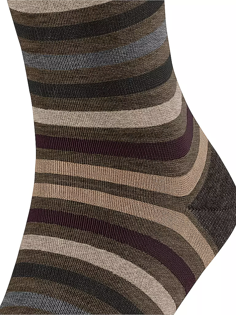 FALKE | Calze TINTED STRIPE beech | 