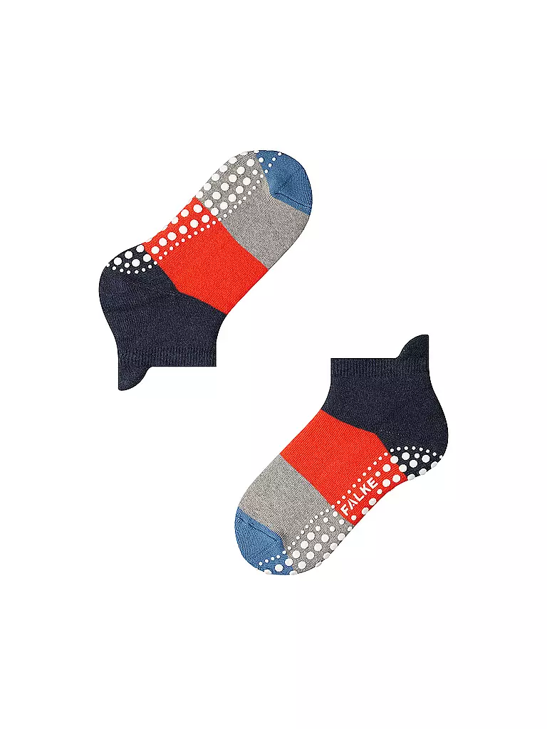 FALKE | Calzini ABS da bambino "Quarter Ringel" blu navy m | 