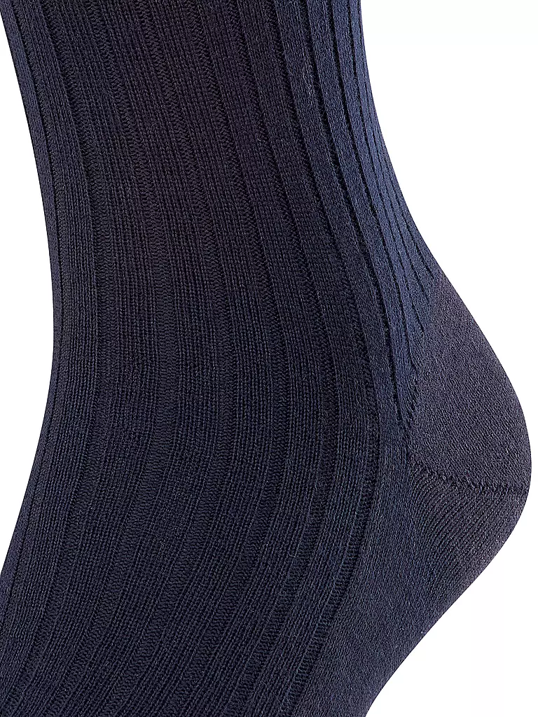 FALKE | Calzini BRISTOL PURE blu navy scuro | 