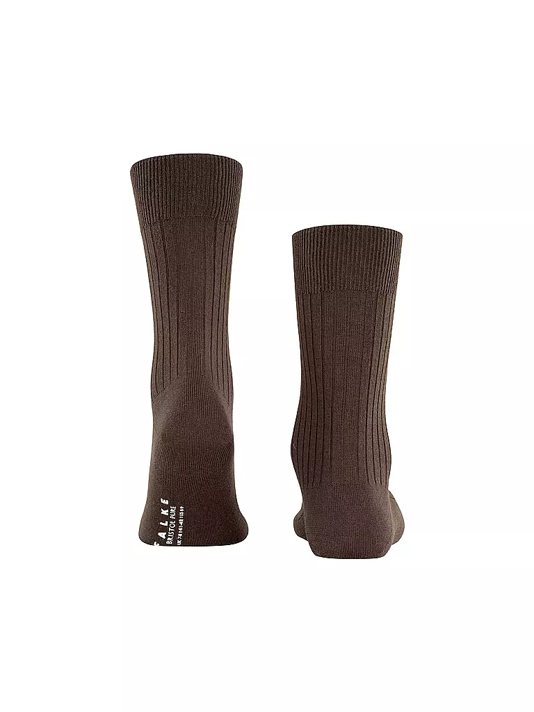 FALKE | Calzini BRISTOL PURE marrone | 