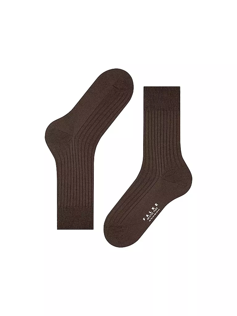 FALKE | Calzini BRISTOL PURE marrone | 