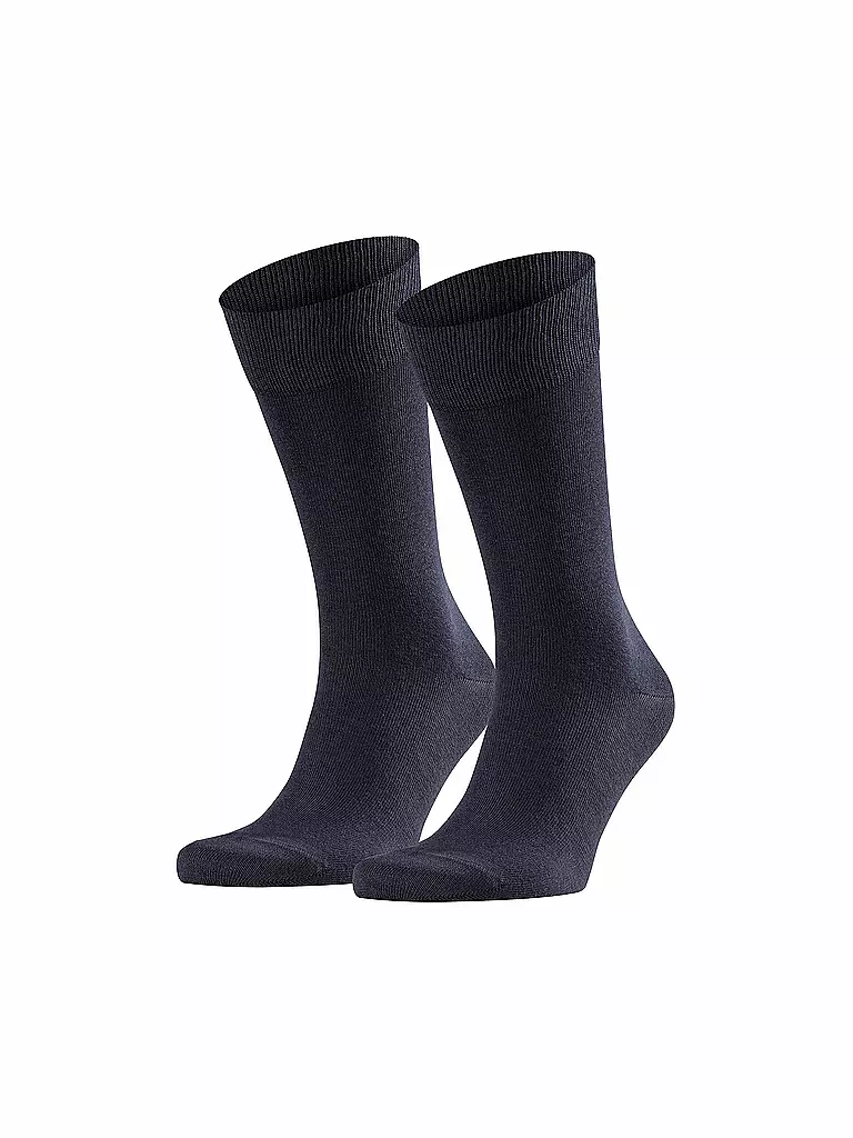 FALKE | Calzini confezione da 2 "Happy" (blu scuro) | Blu