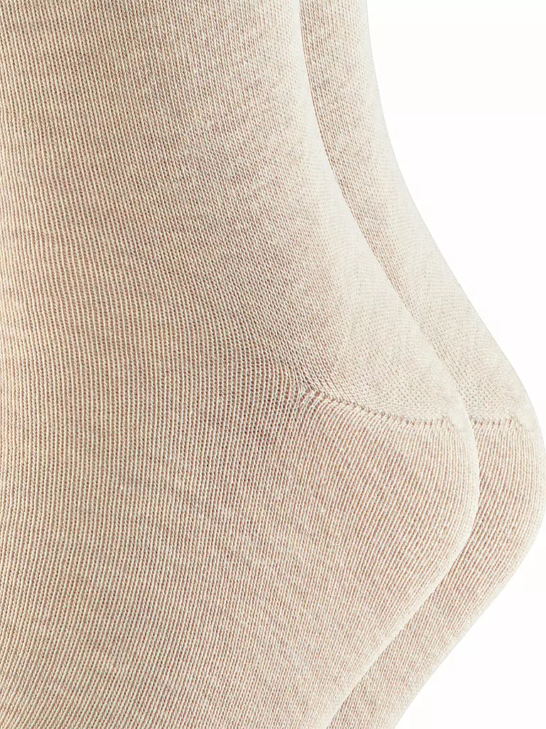 FALKE | Calzini confezione da 2 "Happy" (sabbia mel.) | Beige