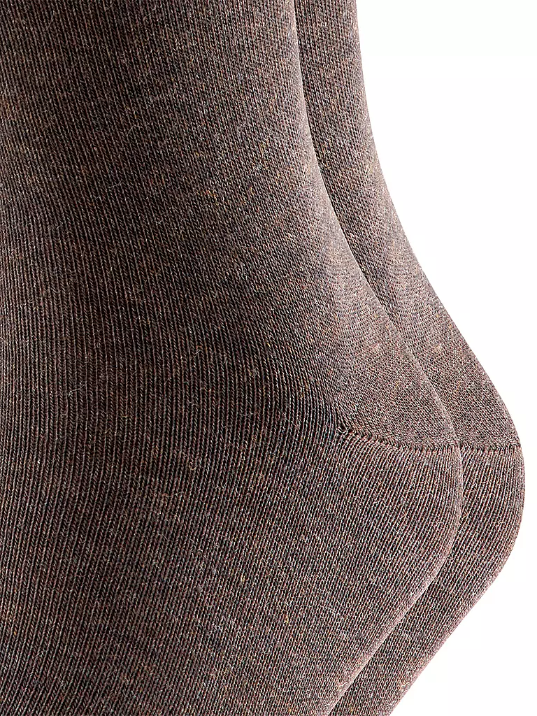 FALKE | Calzini confezione da 2 HAPPY marrone scuro | Marrone